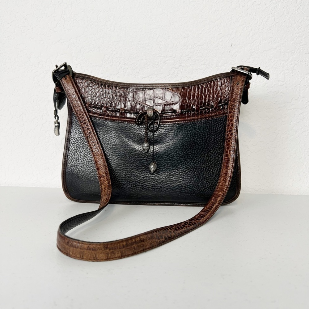 Vintage Brighton Emma Leather Shoulder Bag